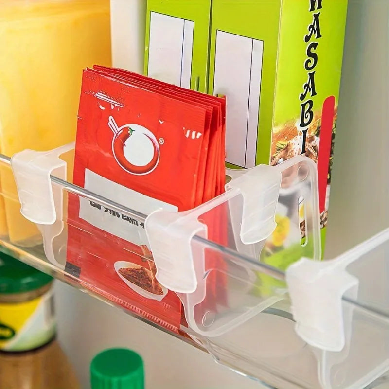 Adjustable Refrigerator Dividers - Multifunctional Clip-On Storage Organizers