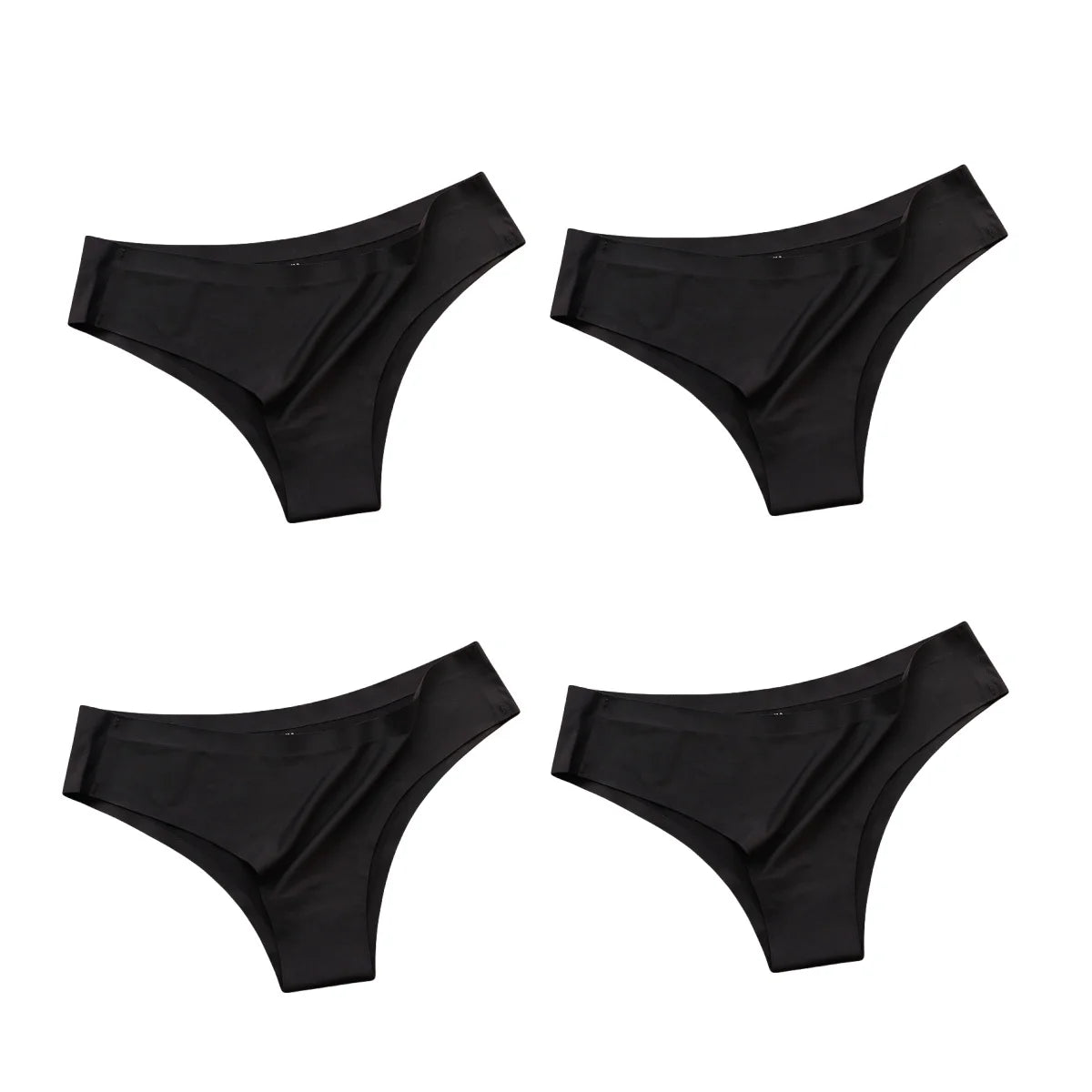 Women's Low-Rise Seamless Briefs — 4-Pack