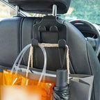 Car Headrest Hooks with Phone Holder