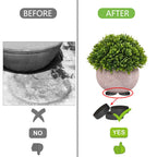 Flower Plant Pot Feet Invisible Round Flowerpot Riser Stands Self-adhesive Non-slip