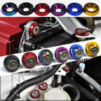 M6 Car Modified Fasteners Fender Washer Bumper Engine Concave Screws License Plate