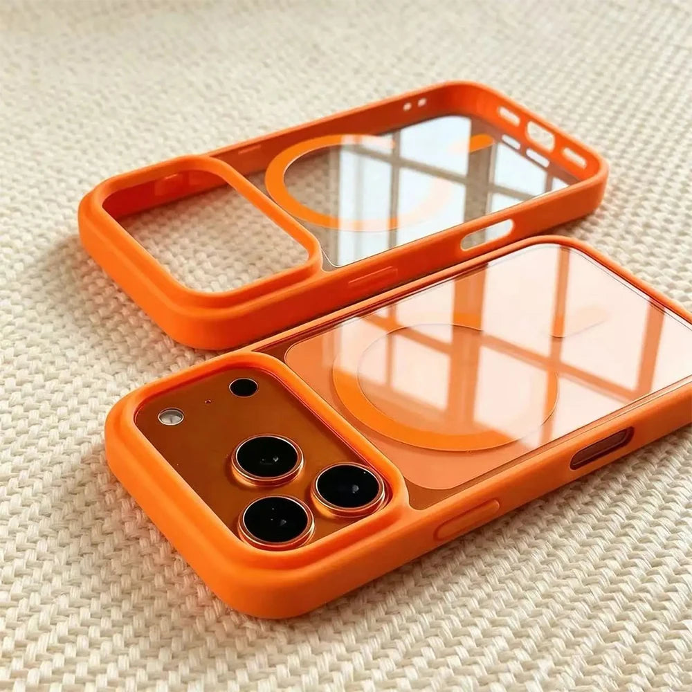 Fashion for Magsafe Wireless Charge Phone Case for iPhone 18 Pro Max 17 Air 16 Plus 15 14 13 12 11 17e 17