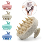 Silicone Shampoo Brush Body Massage Bath Shower Salon Hairdressing Tool Scalp Comb Hair