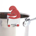 Pot Spoon Holder Pot Clip Anti Scald Silicone Grip