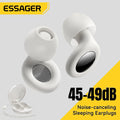 ESSAGER Noise Cancelling Ear Plugs for Sleeping Soft Silicone Sleep Earplugs Noise Reduction Earbuds for Sleep