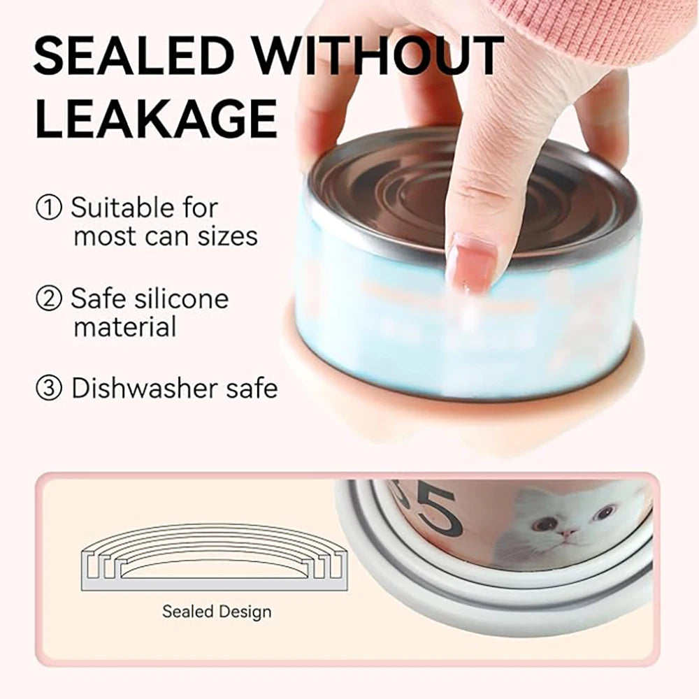 Cat Canned Food Spoon Pet Lid Convenient Easy To Clean Cat/Dog Can Opener Feeding Tool