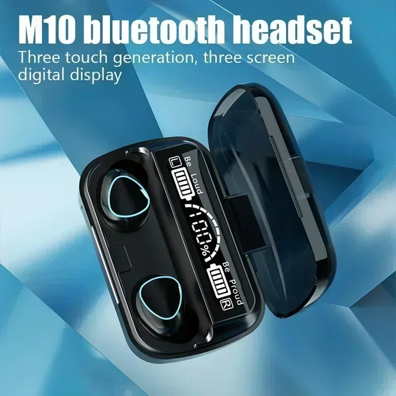 TWS Wireless Headphones Gaming Earphone Bluetooth 5.3 Sports Earbuds Surround 3D Music Headset For all