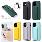 Wrist Strap Foldable Holder Phone Case for IPhone 16 15 14 6 7 8 Plus 13 12 11 Pro XS Max X XR SE Drop