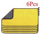 11.8 x 23.6 in Microfiber Car Cleaning Towels Soft Quick Drying