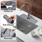 Silicone Faucet Splash-Catcher Mat