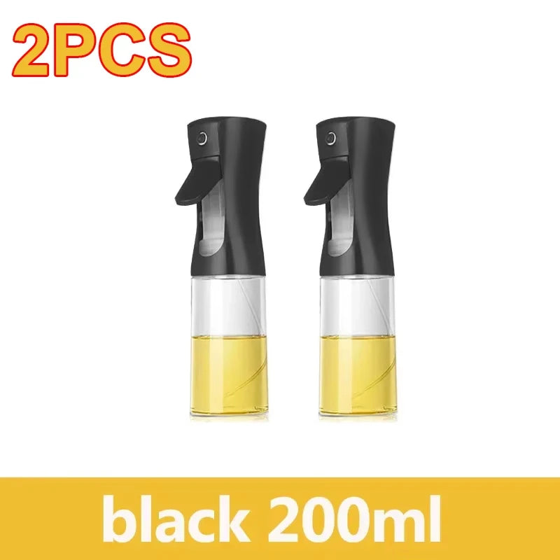 6.8 / 10.1 / 16.9 fl oz Oil Spray Plastic Household Kitchen Oil Bottle Or Oil Brush