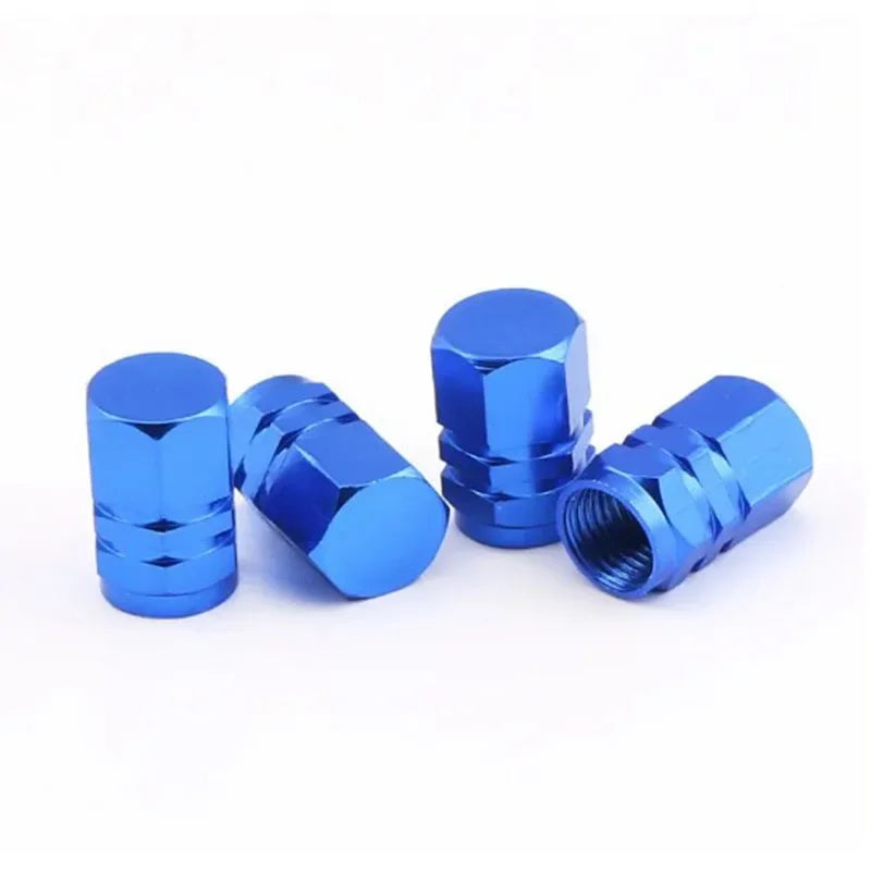 Tire Valve Stem Caps Decorative Tires Accessories Aluminum Alloy Nipple Wheel