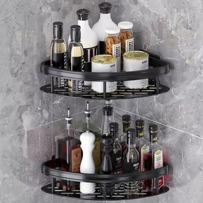 Wall-Mounted Bathroom Storage Shelf