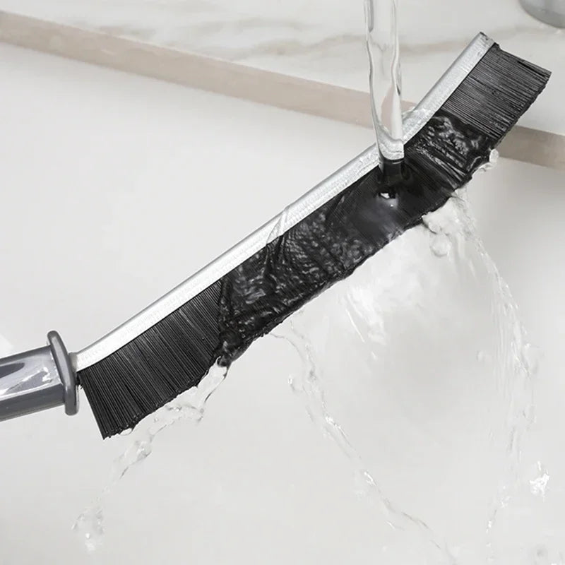 Long-Handled Grout and Gap Cleaning Brush