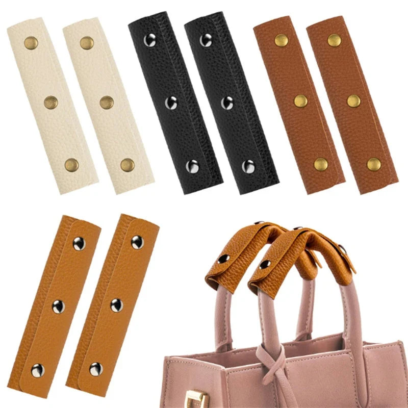 Soft Suitcase Grip Protective Luggage Bag Handle Wrap Leather Anti-stroke Stroller