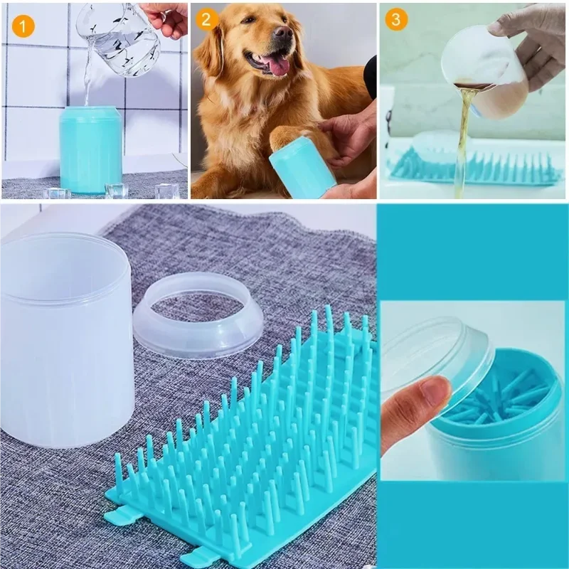 Dog Paw Cleaning Cup — Small, Medium or Large