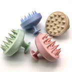 Silicone Shampoo Brush Body Massage Bath Shower Salon Hairdressing Tool Scalp Comb Hair
