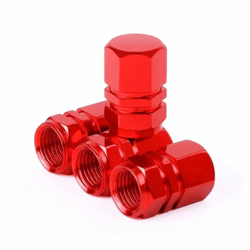 Tire Valve Stem Caps Decorative Tires Accessories Aluminum Alloy Nipple Wheel