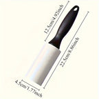 Reusable Lint Roller for Pet Hair - Sticky Adhesive Dust Remover for Furniture Clothes
