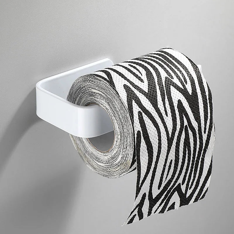 Kitchen Paper Towel Holder Adhesive Tissue Hanger Toilet Roll Dispenser Cabinet Storage