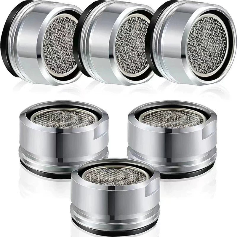 Brass Water Saving Faucet Tap Aerator with Replaceable Filter Mixed Nozzle 0.94 in