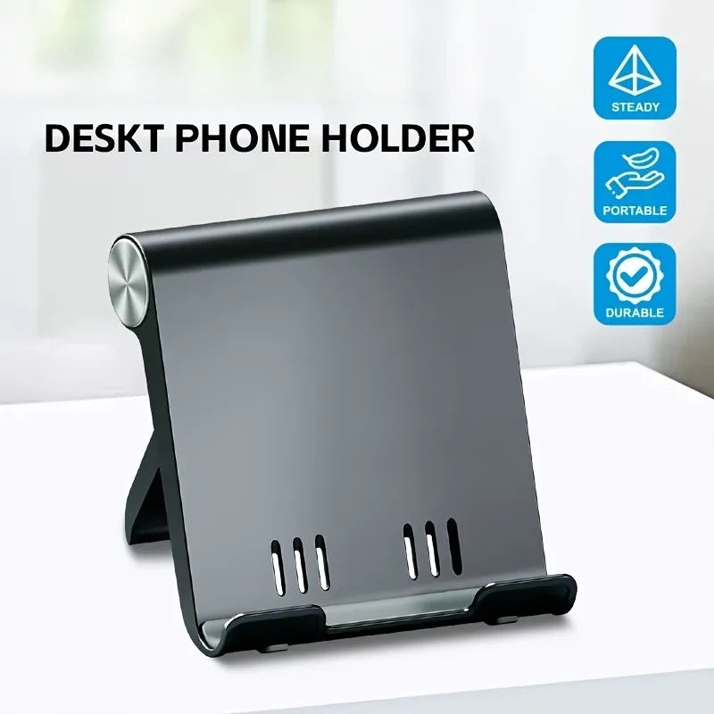 1Foldable Portable Phone Stand Multifunctional Desktop Tablet Stand Sturdy, Durable, and Easy to Store