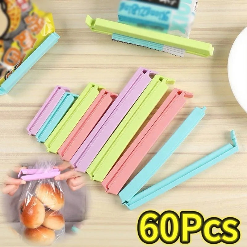 Reusable Bag Sealing Clips — Choice of Pack Size