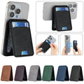 Luxury For Magsafe Magnetic Leather Wallet Holder Case For iPhone 16 15 14 13 12 Pro Max Card Holder Phone Bag