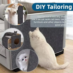 7 Colors Cat Scratcher Sofa Protector Cats Pad Board Protection Trimmable Self-adhesive