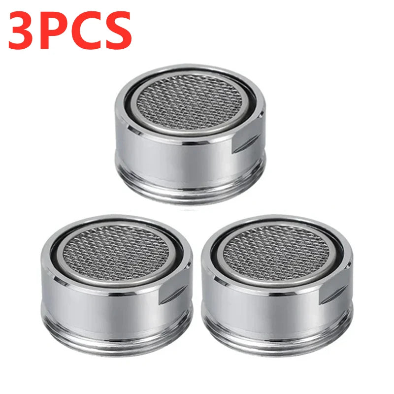 Brass Water Saving Faucet Tap Aerator with Replaceable Filter Mixed Nozzle 0.94 in