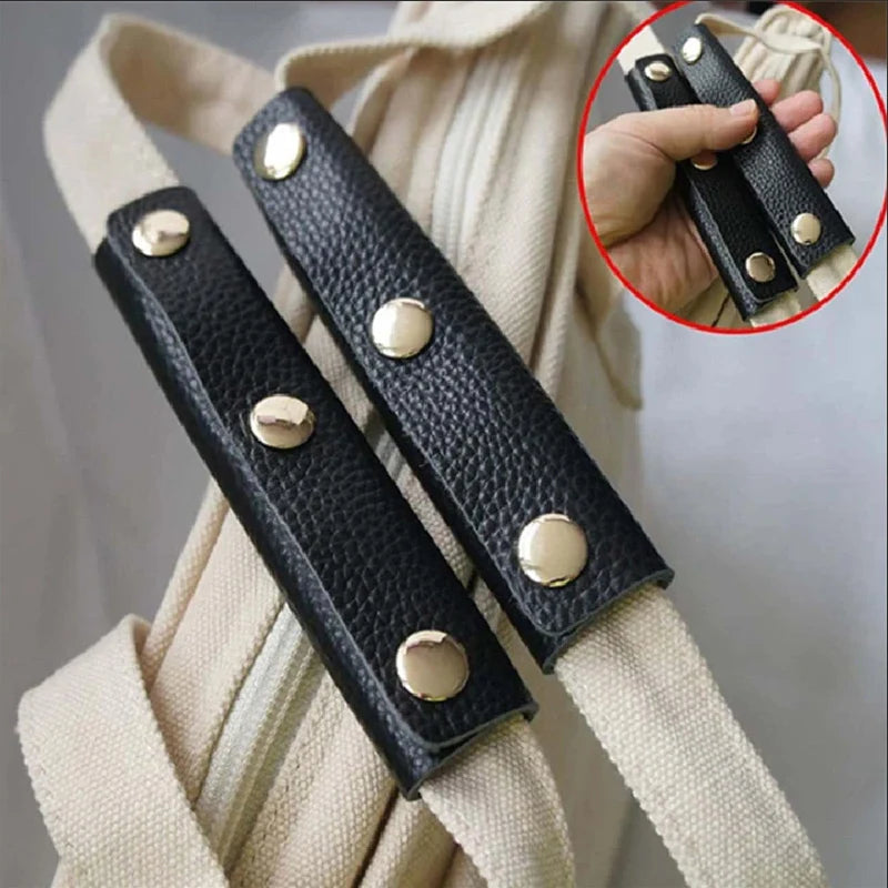 Soft Suitcase Grip Protective Luggage Bag Handle Wrap Leather Anti-stroke Stroller