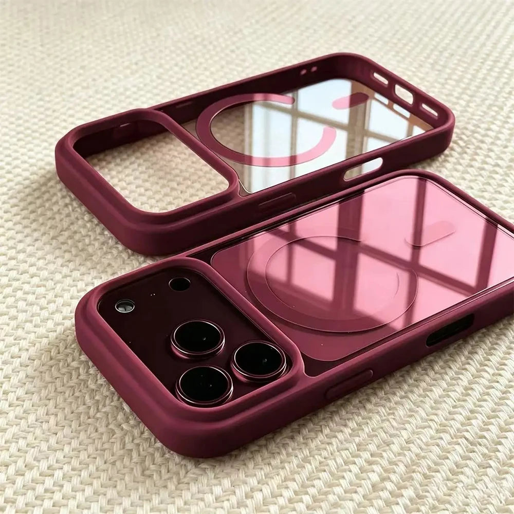 Fashion for Magsafe Wireless Charge Phone Case for iPhone 18 Pro Max 17 Air 16 Plus 15 14 13 12 11 17e 17