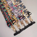 Mobile Phone Clip Antilost Retro Pattern Strap Crossbody Long Straps Adjustment Length Hanging Universal Neck