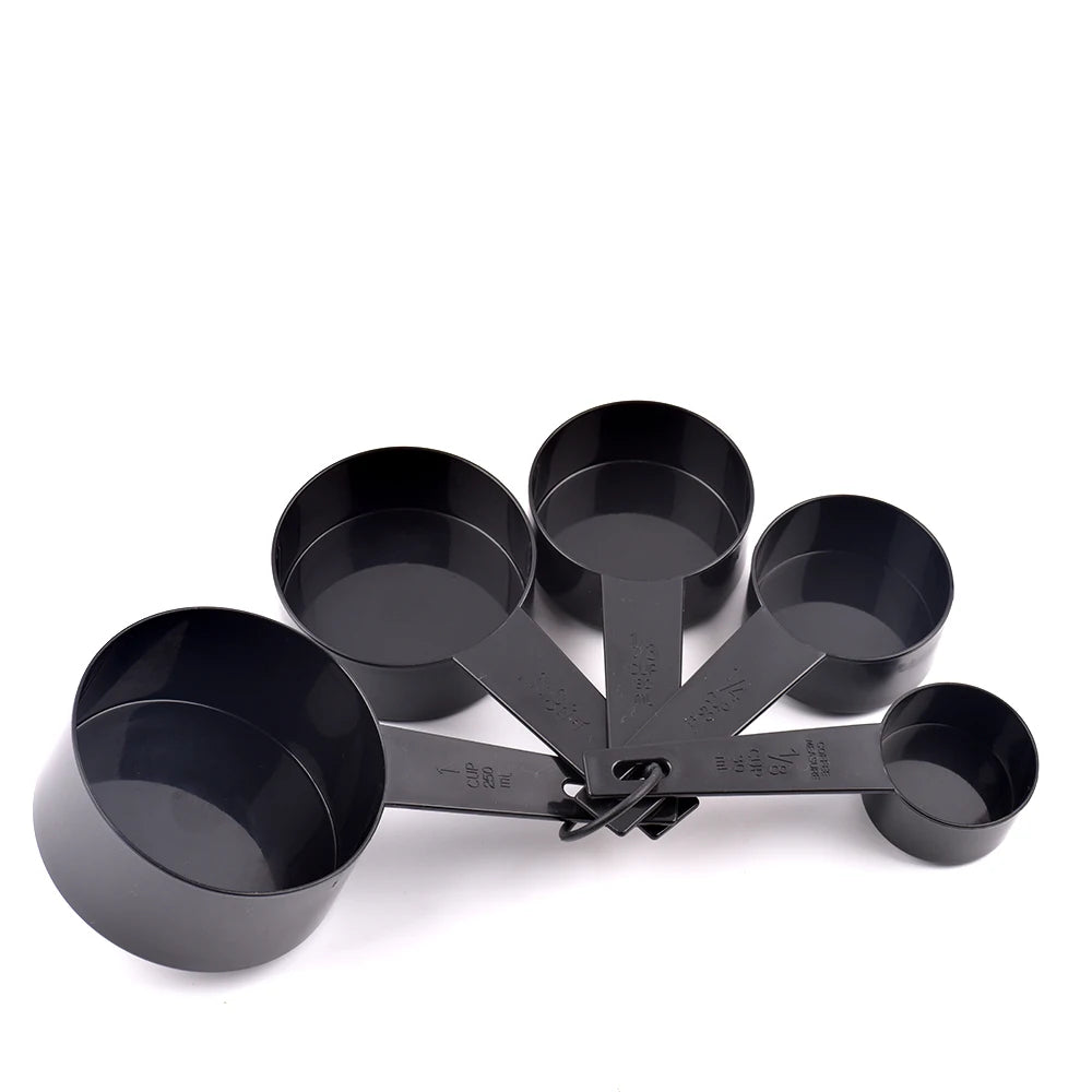 Metric Measuring Cups & Spoons — 5 or 10 Pieces