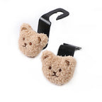 Cartoon Car Headrest Hooks — 2-Pack