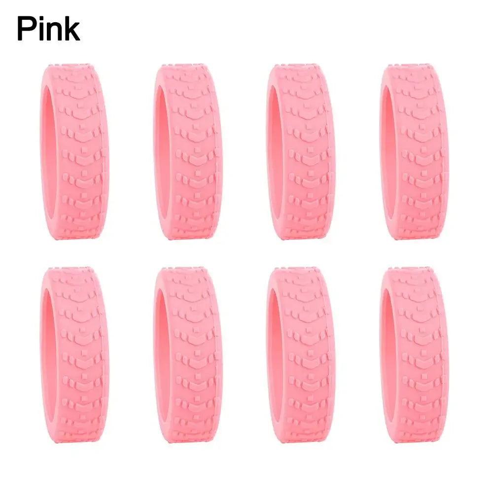 Travel Luggage Caster Shoes Silicone Suitcase Wheels Protection Cover Reduce Noise