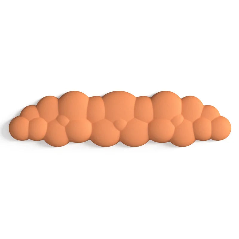 Mouse pad with wrist rest keyboard cloud anti-slip memory foam desktop office gamer