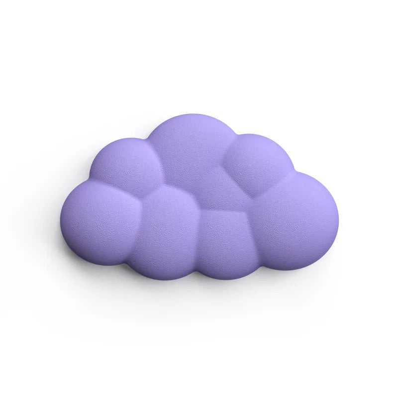 Mouse pad with wrist rest keyboard cloud anti-slip memory foam desktop office gamer