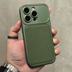 Magnetic Phone Case For iPhone 17 13 14 15 16 Pro Max 16Pro 17Pro Magsafe Official Wireless Charging Silicone
