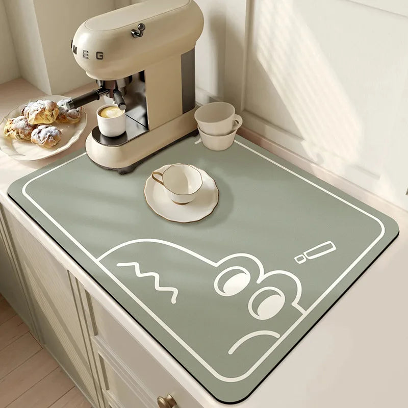 Coffee & Dish Drying Mat — Choice of Size