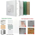 Self-adhesive Wall Hooks Waterproof Oilproof Sticky Punch Free Heavy Duty Hanging