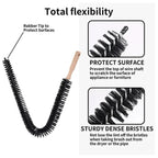 29.5 in Radiator Cleaning Brush Vent Cleaner Duster Household Home Tools Dust Remover