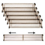 Plastic Drawer Divider 5Sets, Home Storage Dividers, for and Organization