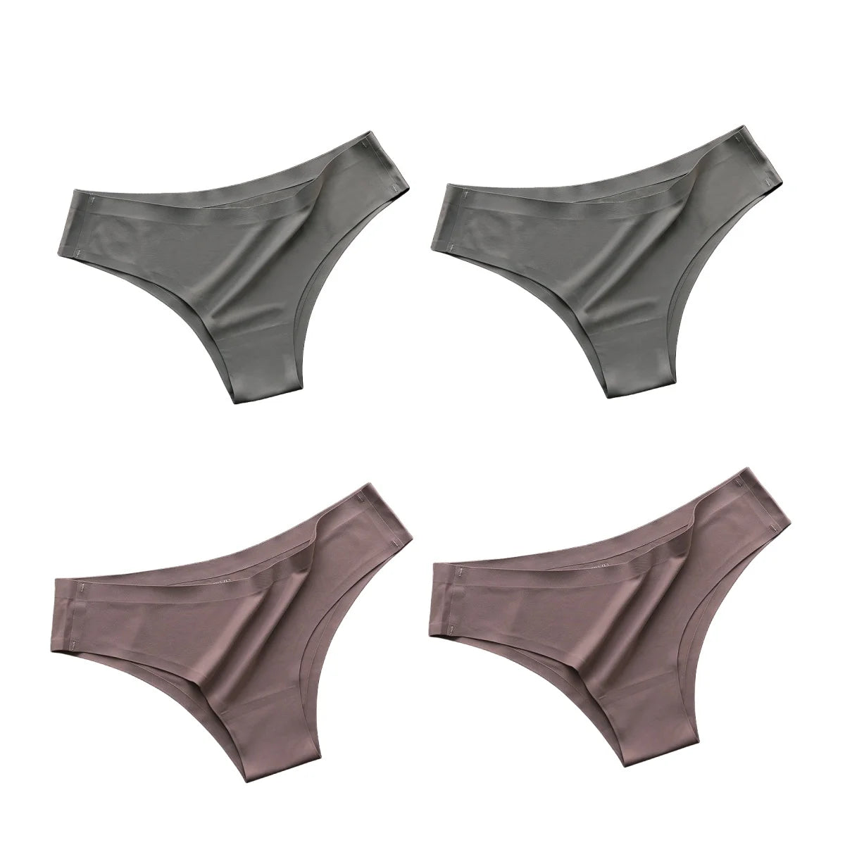 Women's Low-Rise Seamless Briefs — 4-Pack