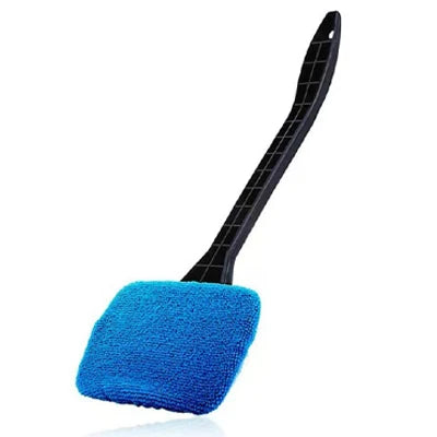 Extendable Car Windshield Cleaner with Washable Microfiber Pads