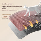 Cat Litter Mat 2-Layer Design Premium Sand Trapping Technology Waterproof Base Non-Slip