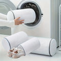 Versatile Shoe Washing Bag - Durable Mesh Laundry Bag for Sneakers, Running Shoes, Socks & Bras with Zipper