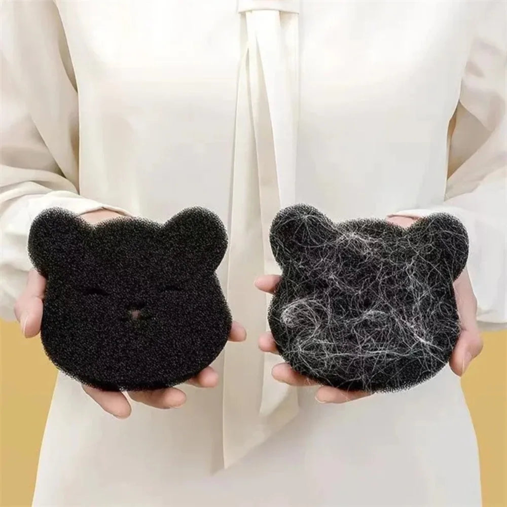 Pet Hair Remover Sticky Sponges Black Lint Catcher for Washing Machine And Dryer Use
