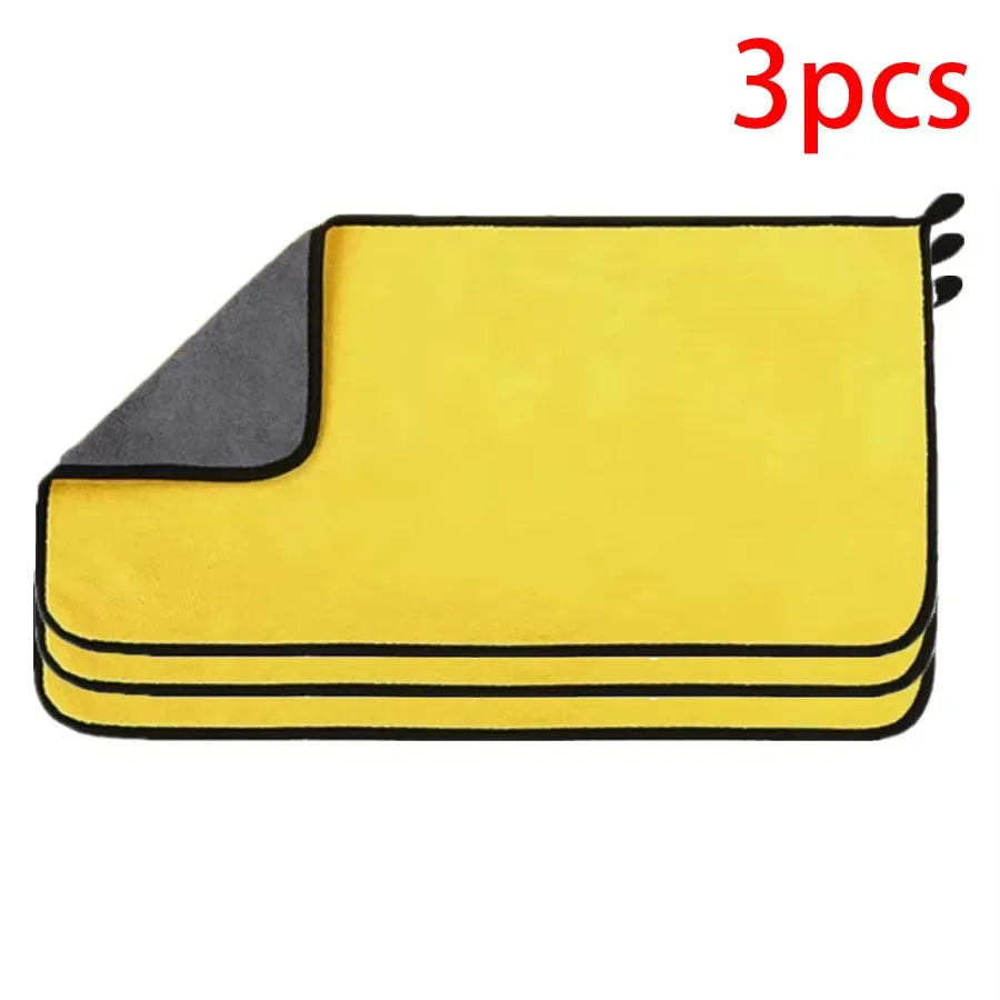 11.8 x 23.6 in Microfiber Car Cleaning Towels Soft Quick Drying