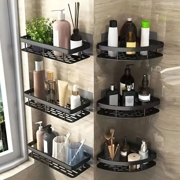 Wall-Mounted Bathroom Storage Shelf
